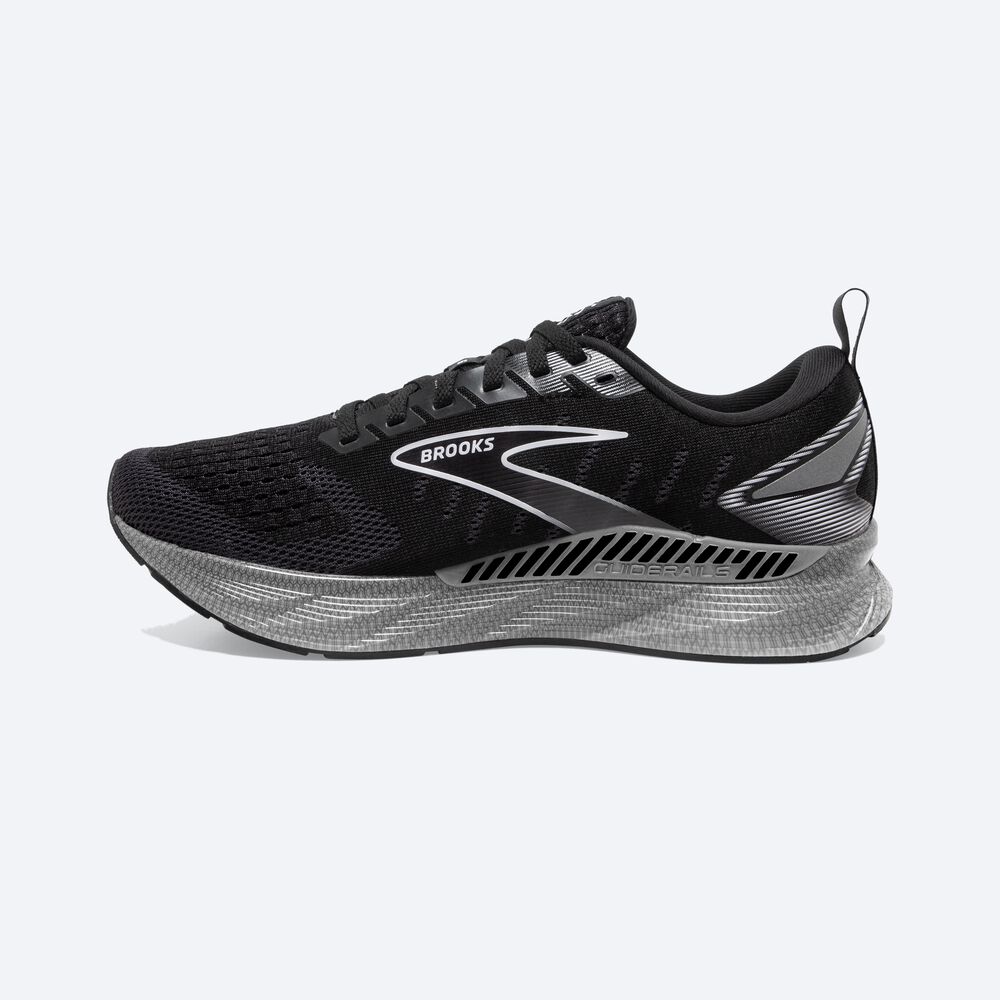 Brooks Levitate GTS 6 Női Futócipő Fekete/Fehér | HU915046