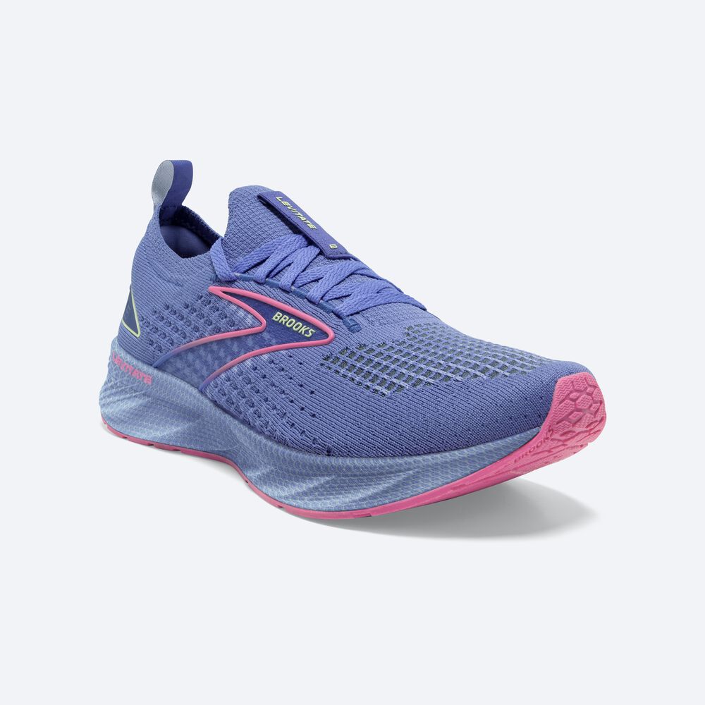 Brooks Levitate StealthFit 6 Női Futócipő Lila/Rózsaszín | HU612780