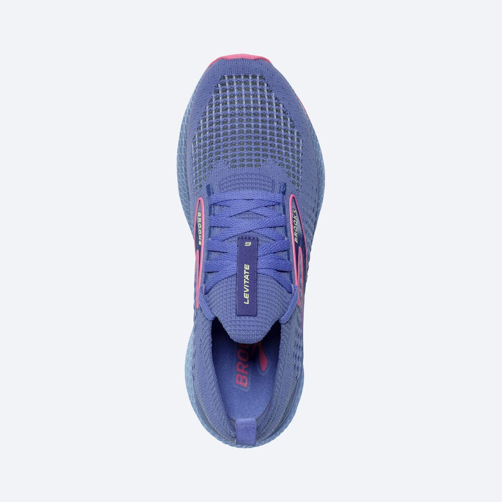 Brooks Levitate StealthFit 6 Női Futócipő Lila/Rózsaszín | HU612780