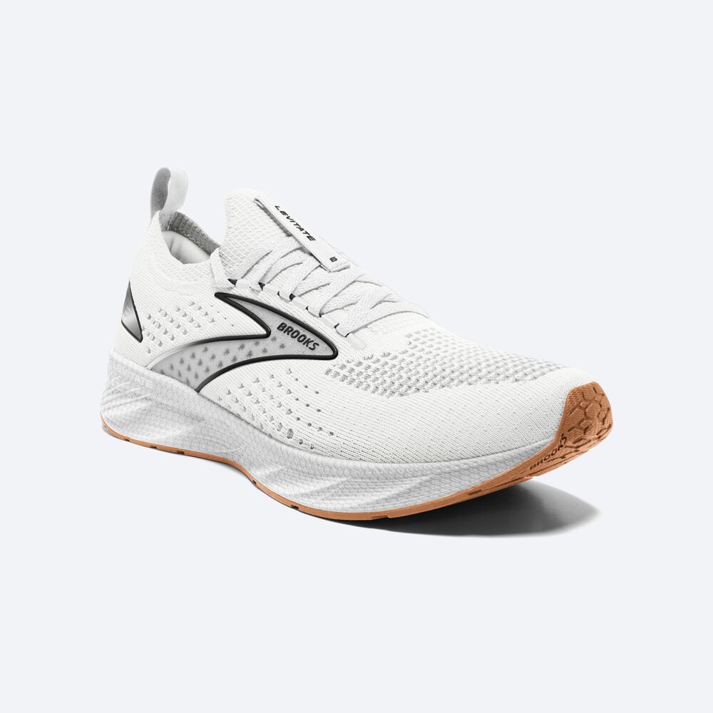 Brooks Levitate StealthFit 6 Női Futócipő Fehér | HU945017