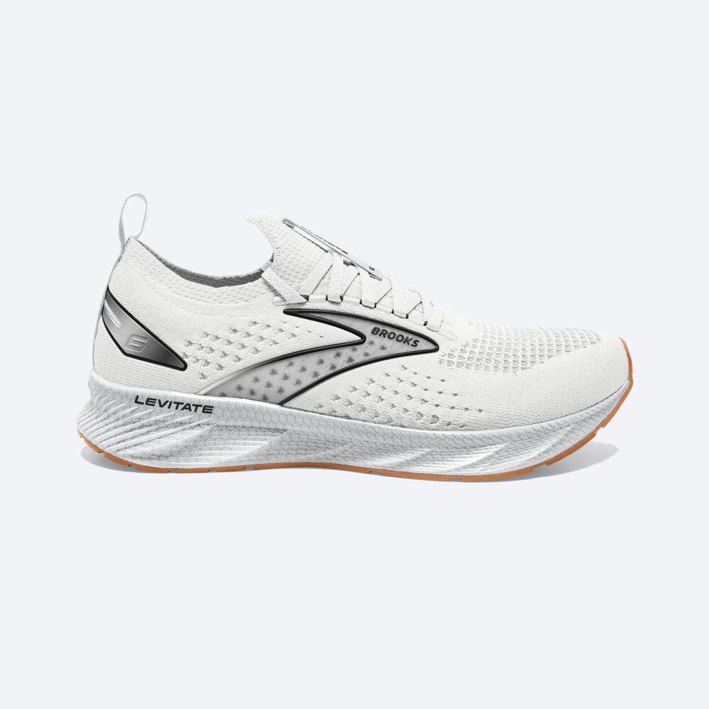 Brooks Levitate StealthFit 6 Női Futócipő Fehér | HU945017