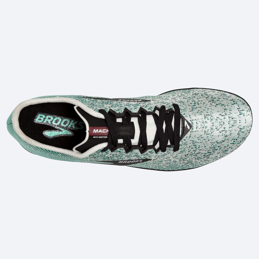 Brooks Mach 19 Spikeless Női Szöges Cipő Szürke/Fekete | HU237609