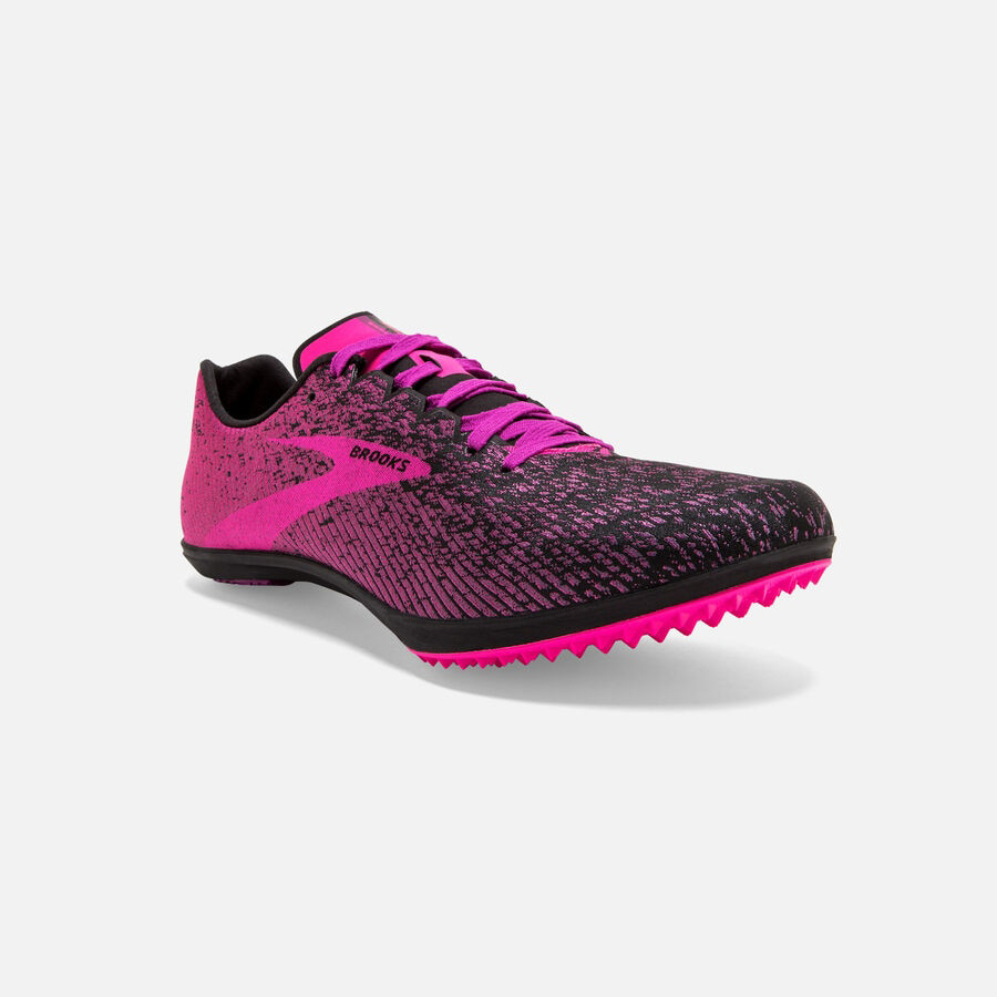 Brooks Mach 19 Spikeless Női Szöges Cipő Szürke/Fekete | HU564923