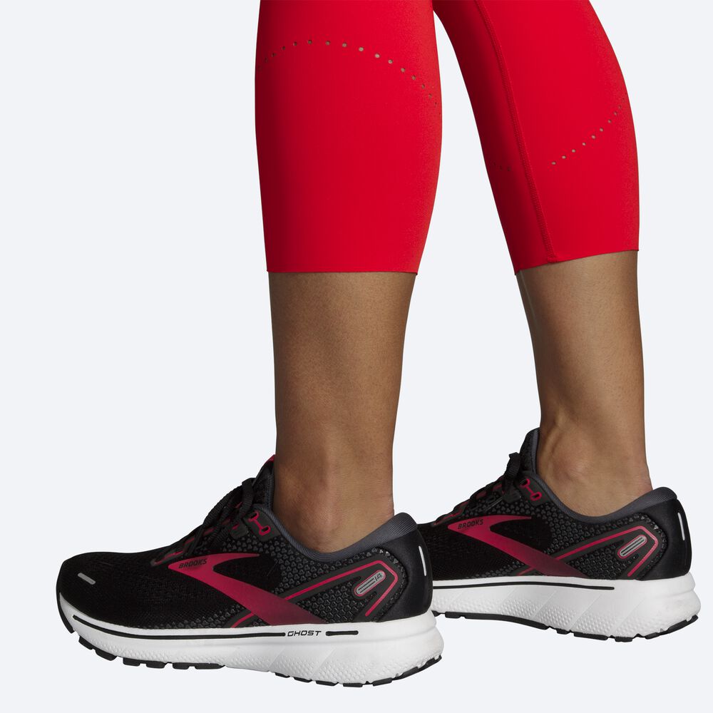 Brooks Method 3/4 Tight Női Harisnyanadrág Piros | HU285031