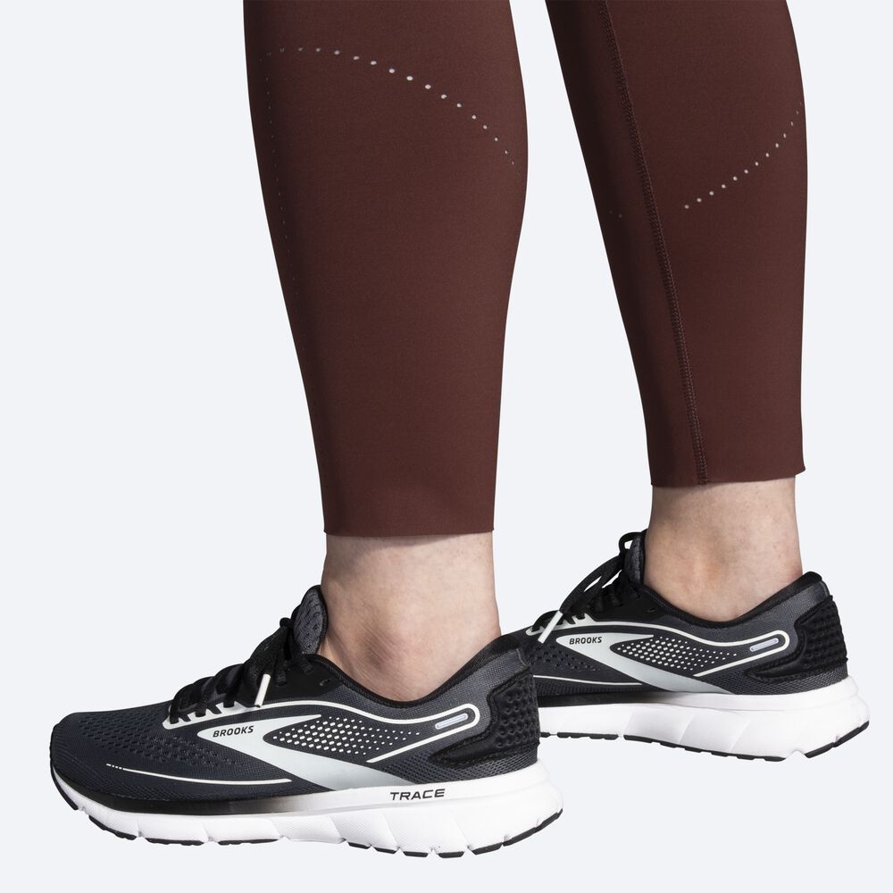 Brooks Method 7/8 Tight Női Harisnyanadrág Csokoládé | HU236945