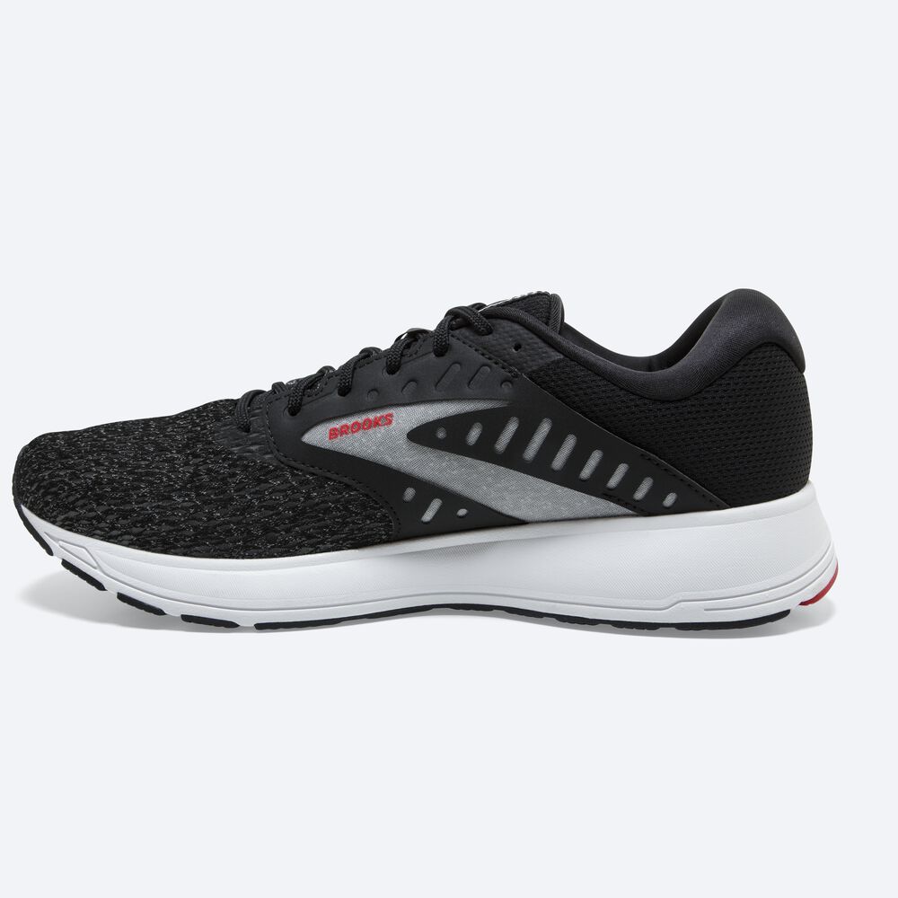 Brooks Range 2 Férfi Futócipő Fekete/Fehér/Piros | HU542308