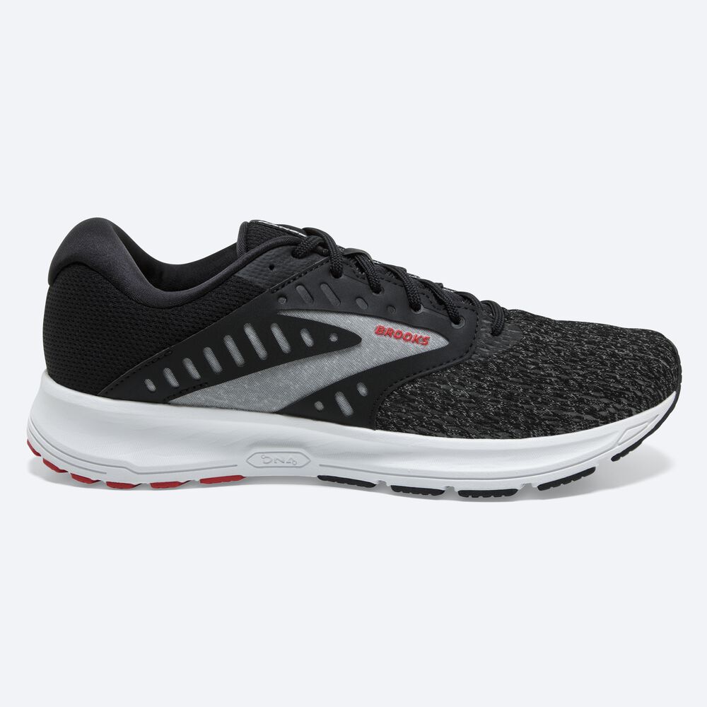 Brooks Range 2 Férfi Futócipő Fekete/Fehér/Piros | HU542308