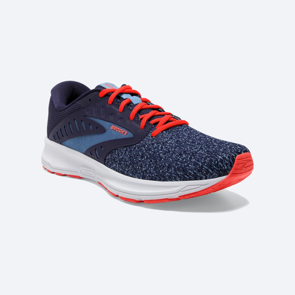 Brooks Range 2 Női Futócipő Sötétkék/Kék/Korall | HU073814