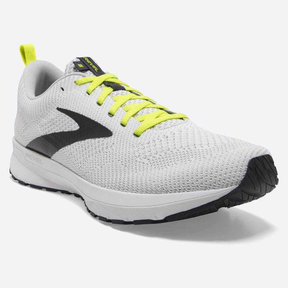 Brooks Revel 5 Férfi Futócipő Fehér | HU752689