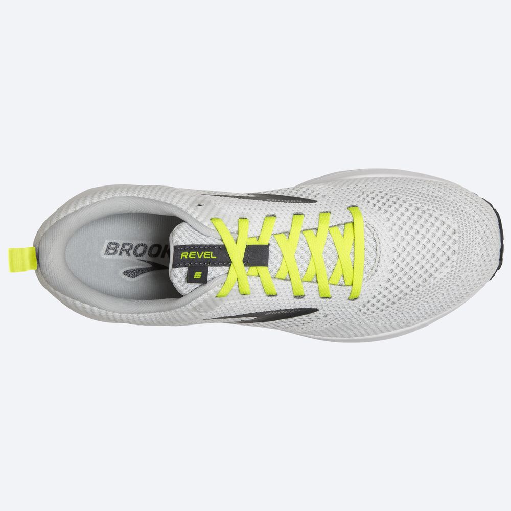 Brooks Revel 5 Férfi Futócipő Fehér | HU752689