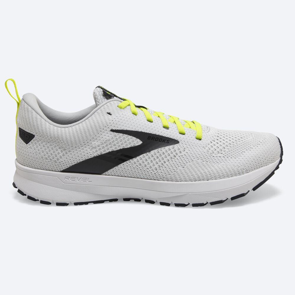 Brooks Revel 5 Férfi Futócipő Fehér | HU752689