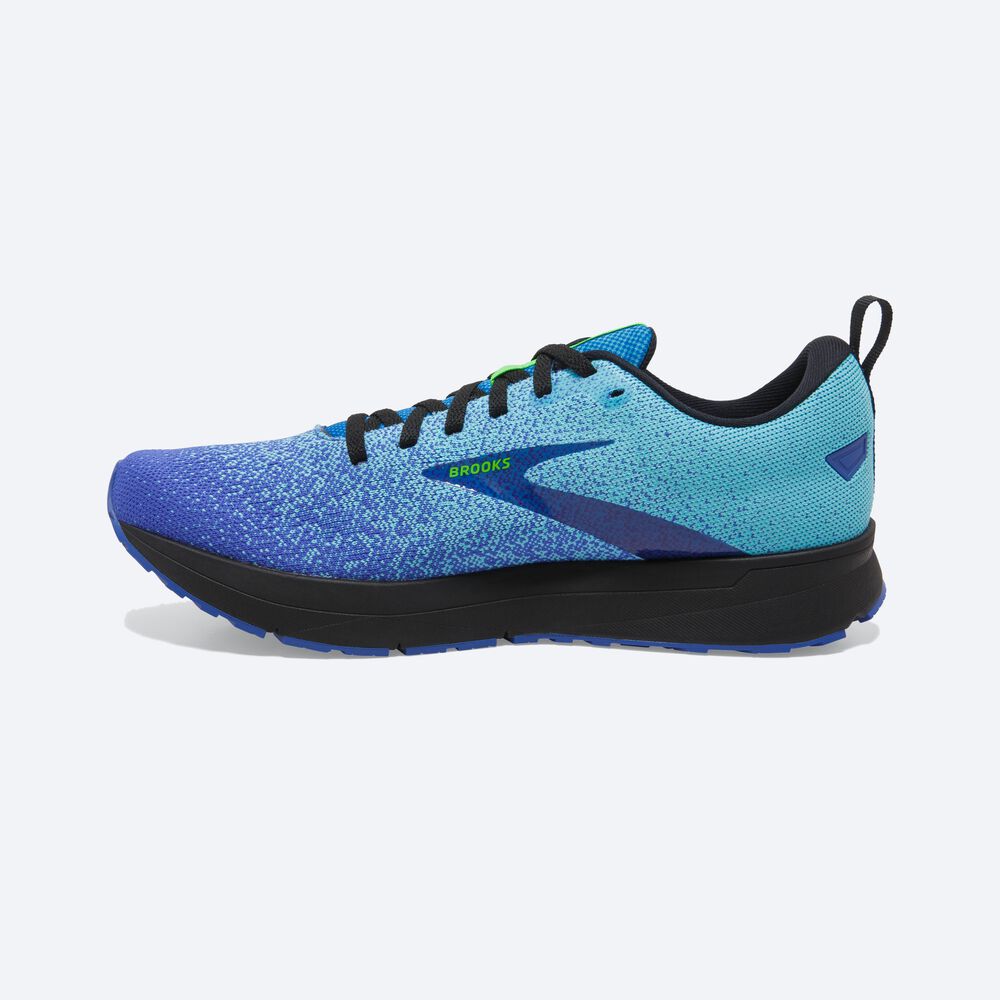 Brooks Revel 5 Férfi Futócipő Kék/Kék | HU783024