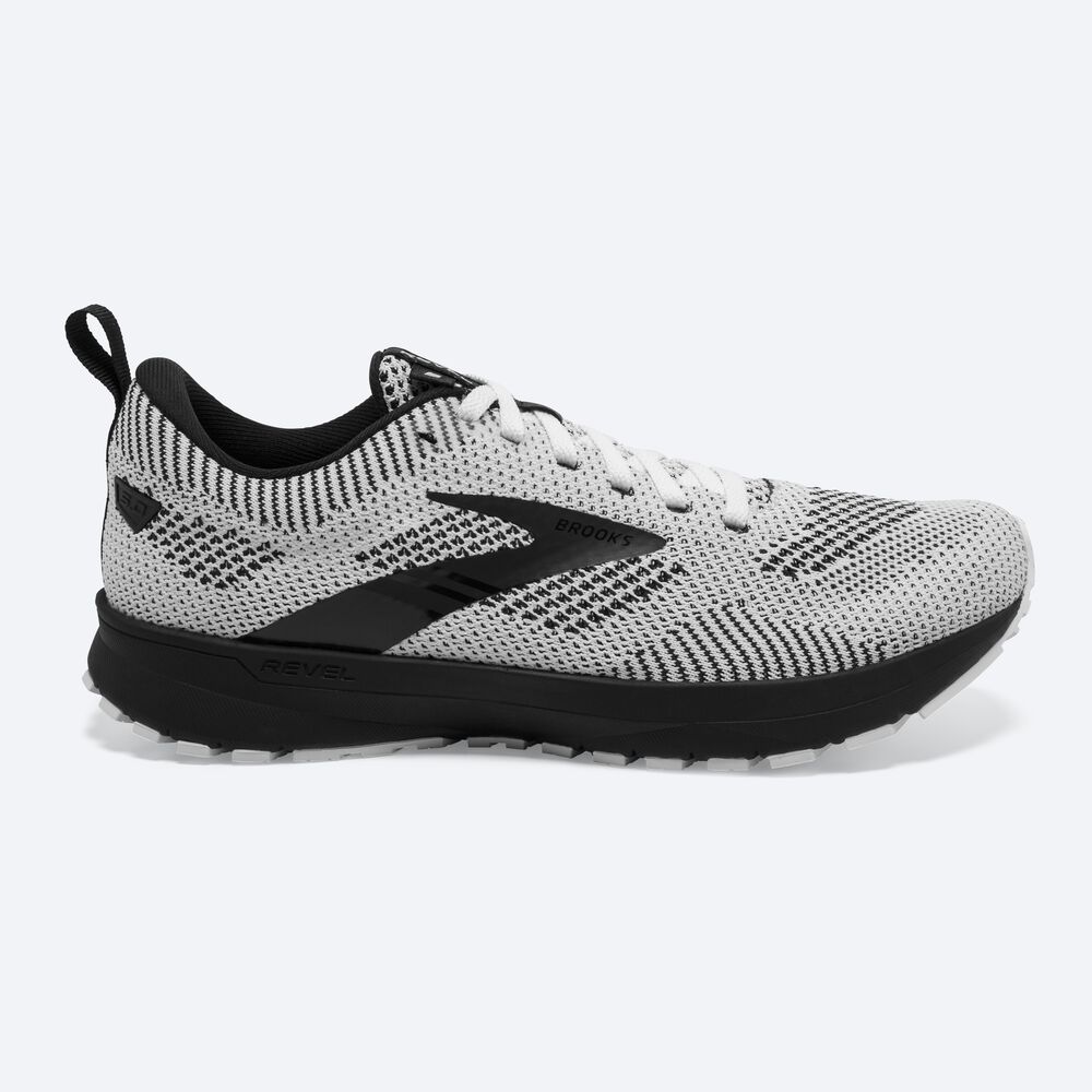 Brooks Revel 5 Női Futócipő Fehér/Fekete | HU128506