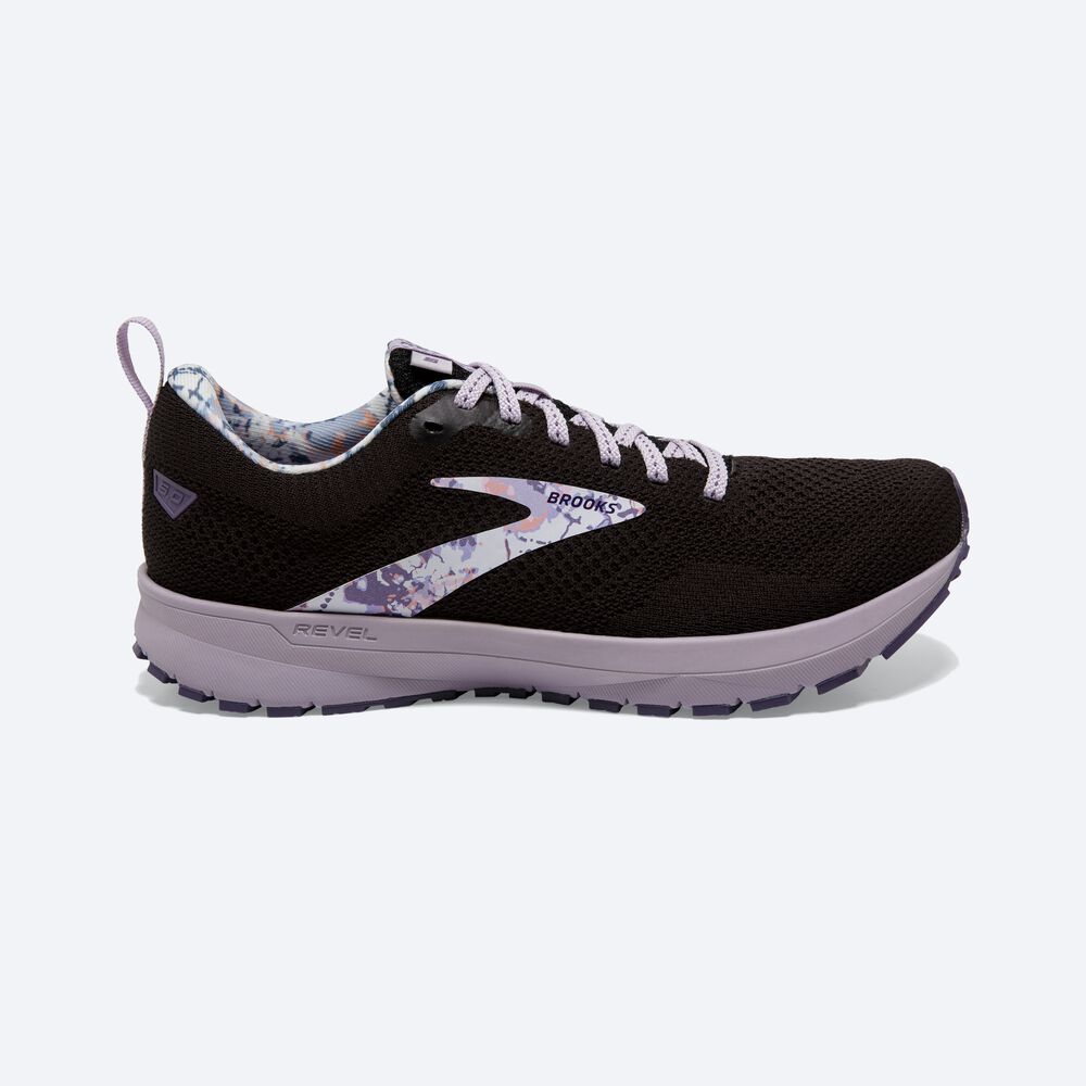 Brooks Revel 5 Női Futócipő Fekete | HU015297