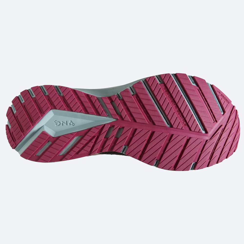 Brooks Revel 5 Női Futócipő Fekete/Lila | HU853406