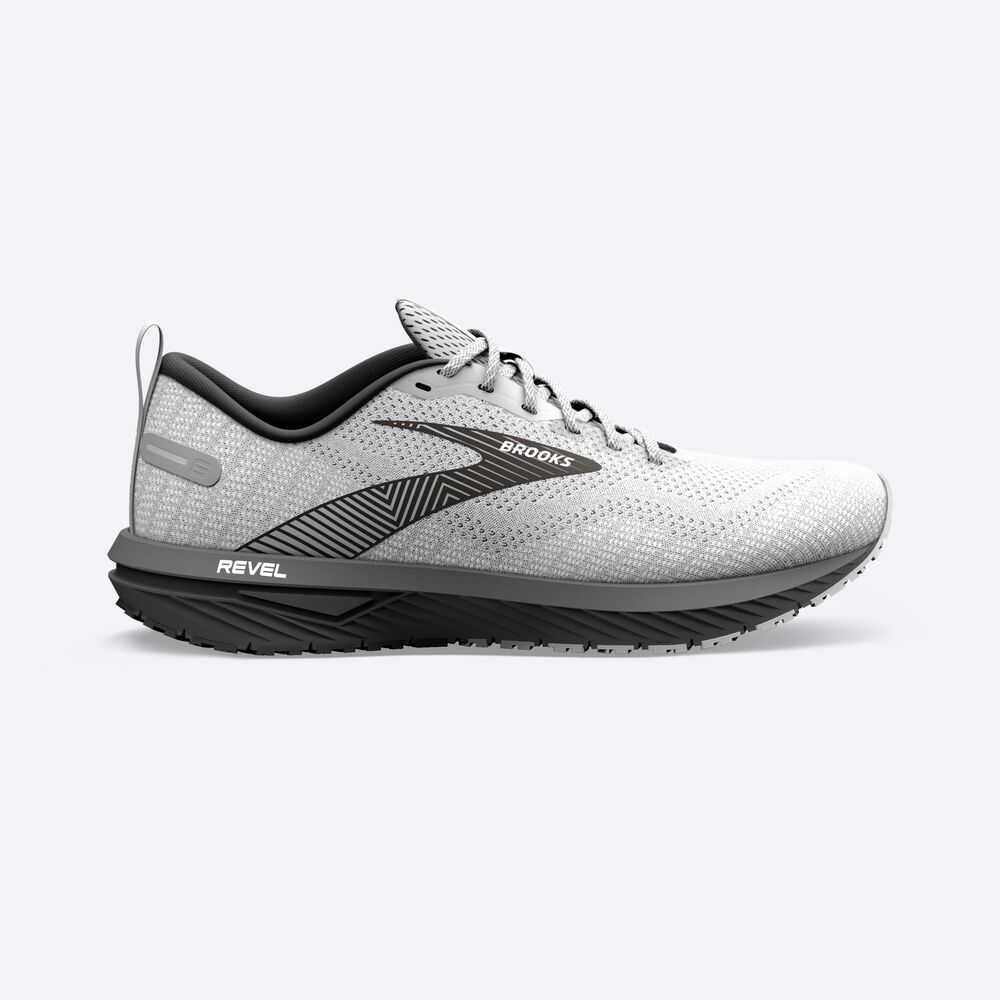 Brooks Revel 6 Férfi Futócipő Szürke | HU637940