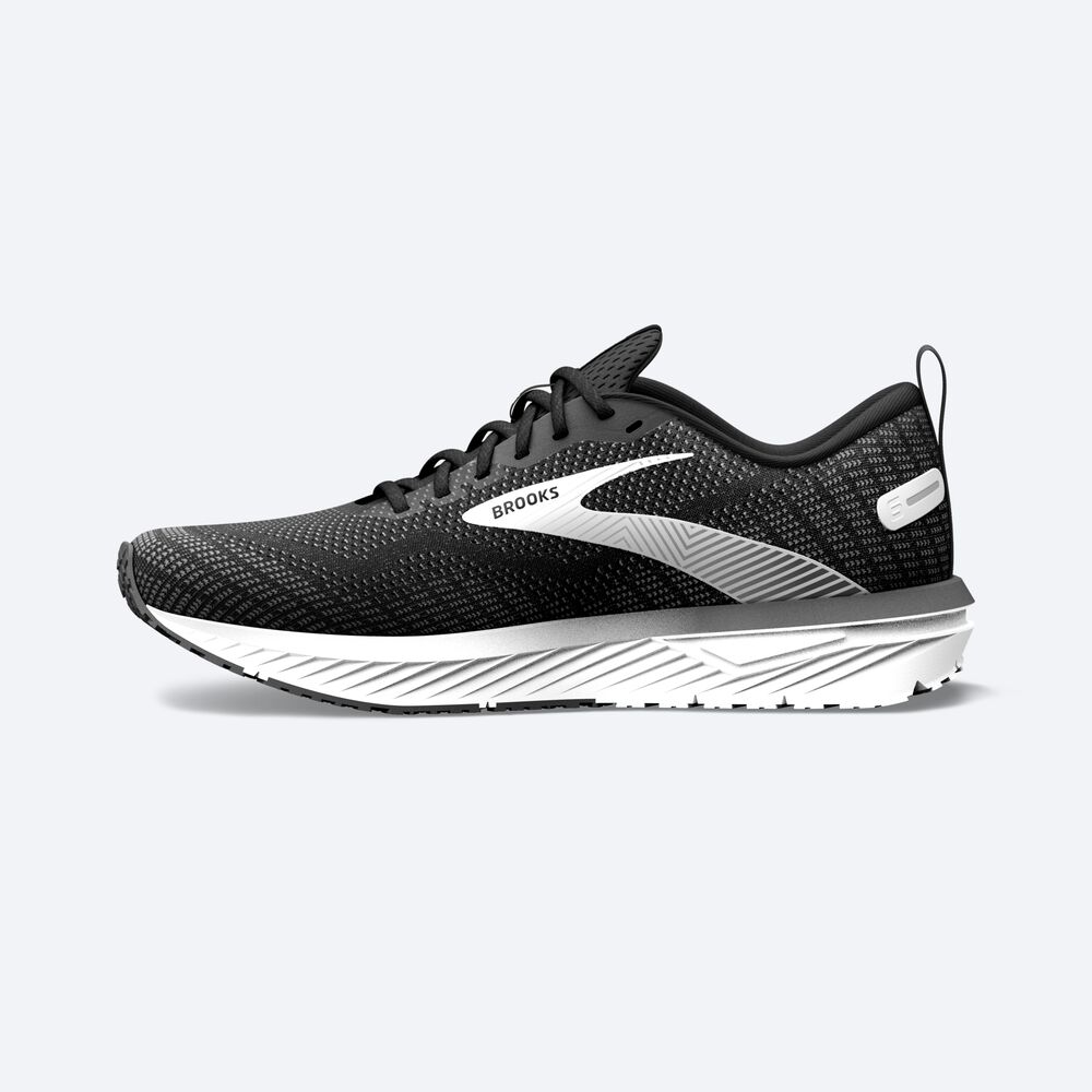 Brooks Revel 6 Női Futócipő Fekete/Fehér | HU437298