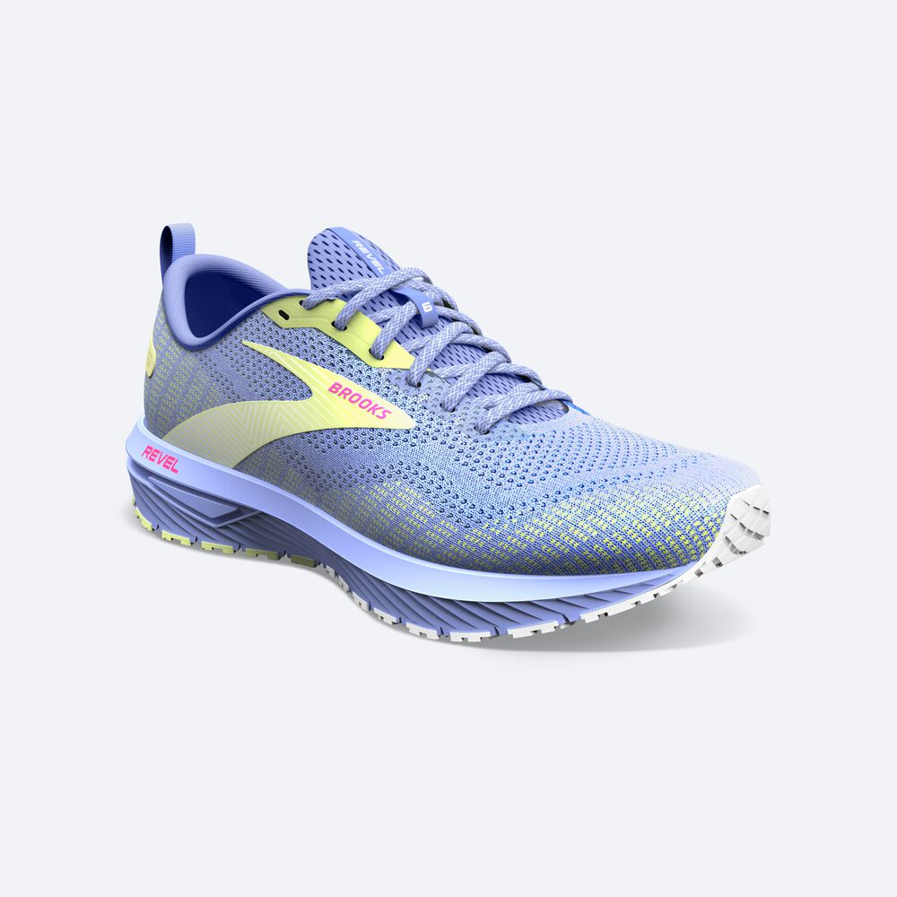 Brooks Revel 6 Női Futócipő Lila/Rózsaszín | HU025687