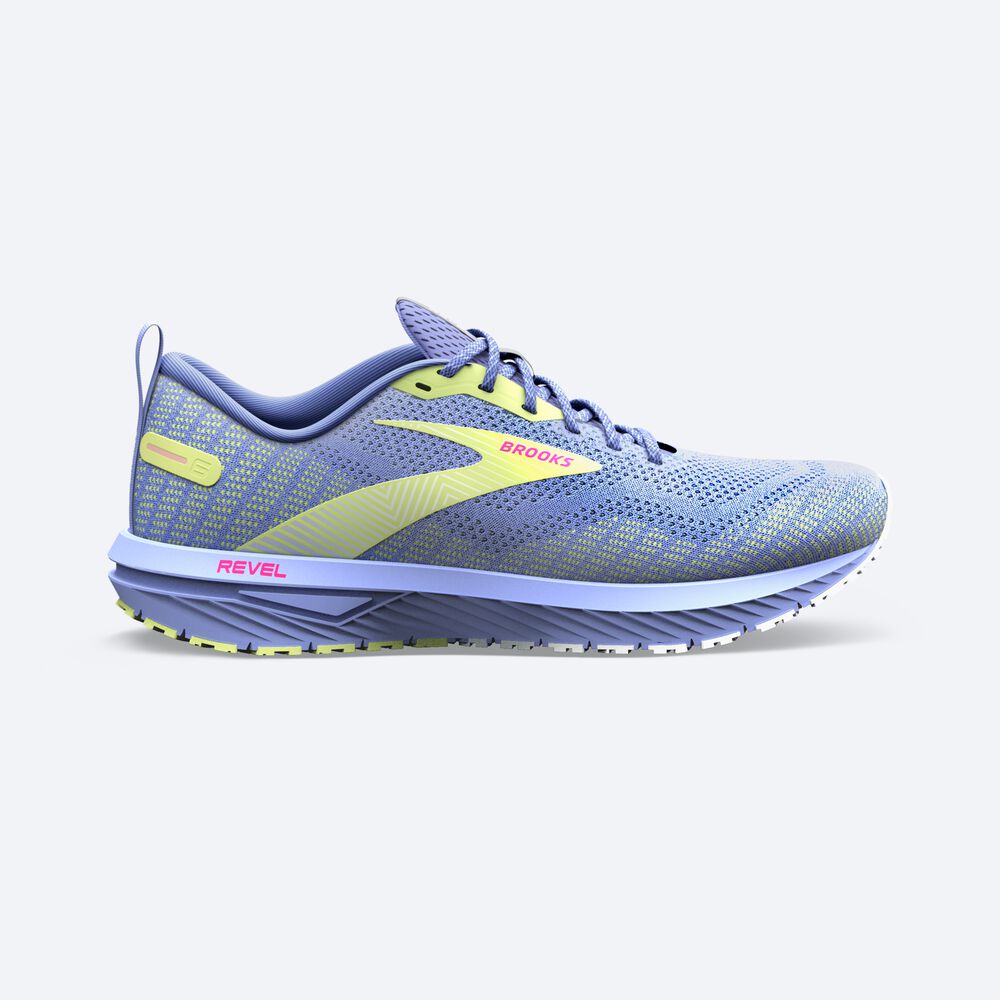 Brooks Revel 6 Női Futócipő Lila/Rózsaszín | HU025687