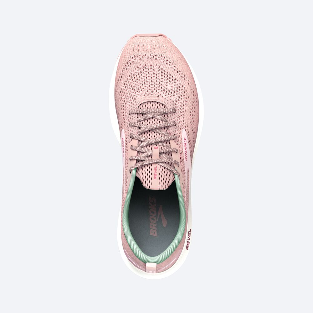 Brooks Revel 6 Női Futócipő Rózsaszín | HU284973