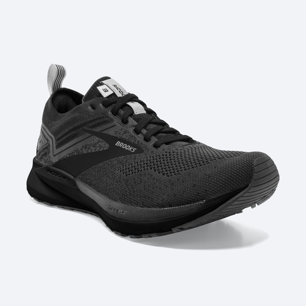 Brooks Ricochet 3 Férfi Futócipő Fekete | HU351490