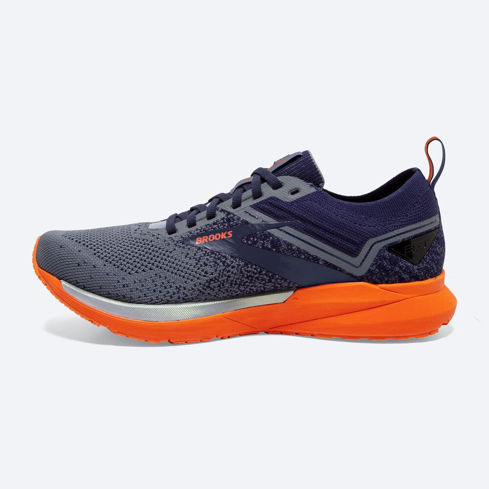 Brooks Ricochet 3 Férfi Futócipő Sötétkék/Szürke/MélyPiros | HU682094