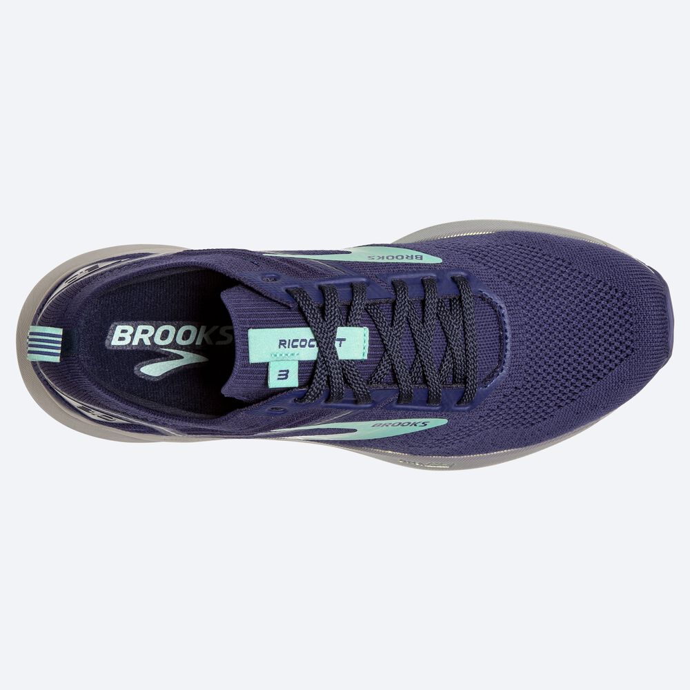 Brooks Ricochet 3 Női Futócipő Sötétkék/Kék | HU716483