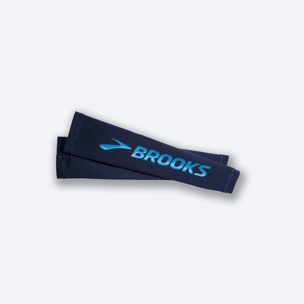 Brooks Source Midweight Női Karmelegítő Sötétkék/Kék | HU870625