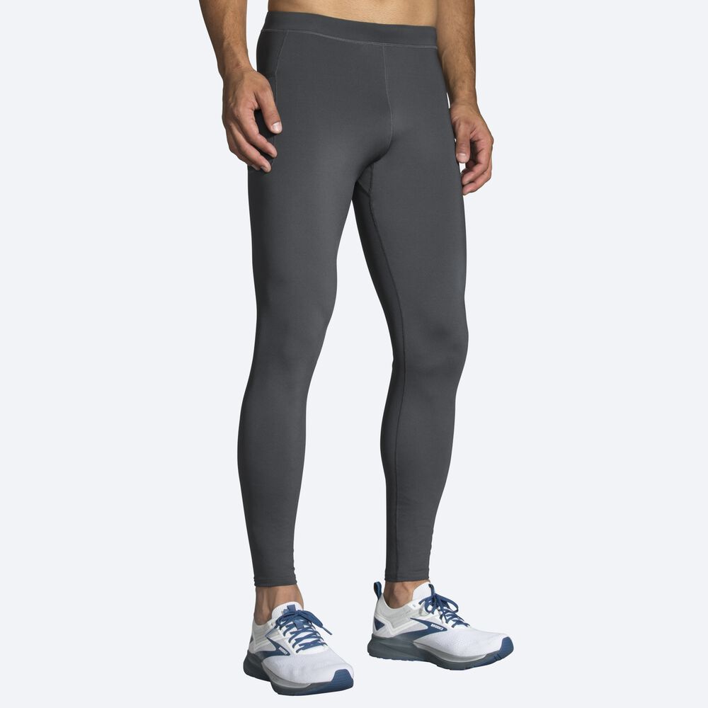 Brooks Source Tight Férfi Harisnyanadrág Szürke | HU936071