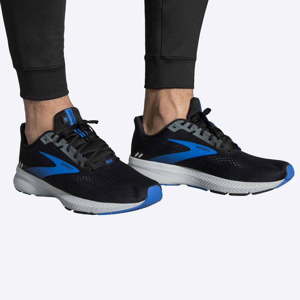 Brooks Spartan Férfi Jogger Nadrág Fekete | HU108692