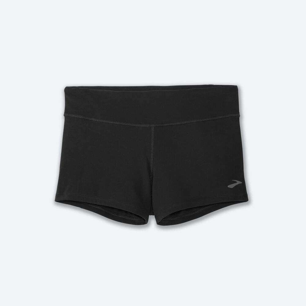 Brooks Speedwork Short Tight Női Harisnyanadrág Fekete | HU370469