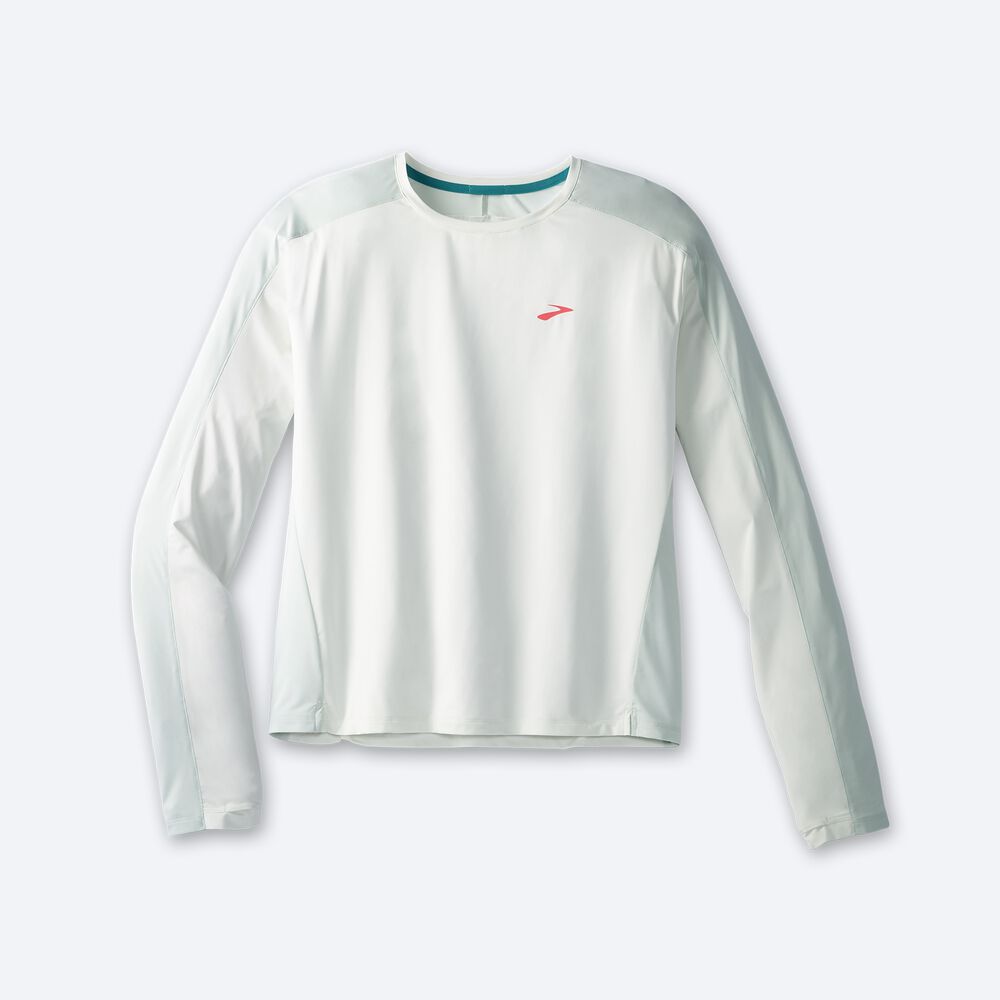 Brooks Sprint Free Long Sleeve 2.0 Női Póló Menta | HU157832