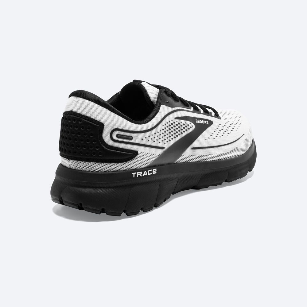 Brooks Trace 2 Férfi Futócipő Fehér/Fekete | HU693540