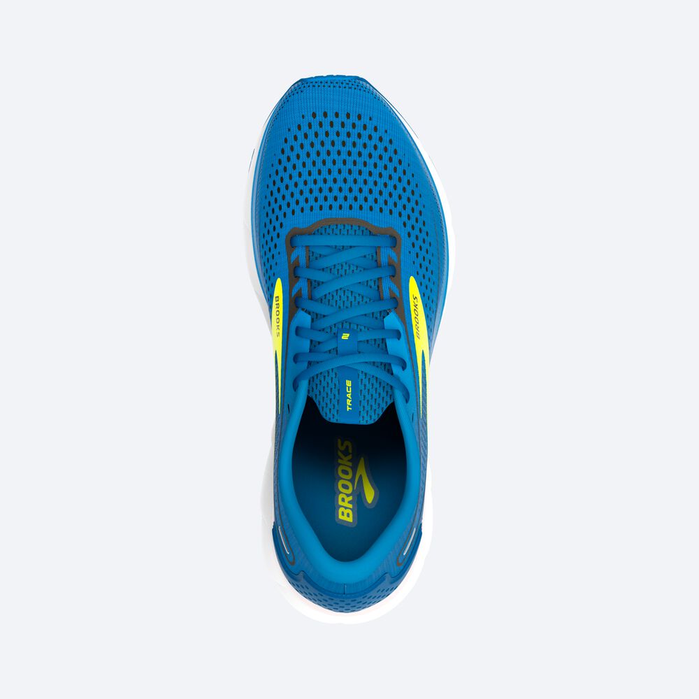 Brooks Trace 2 Férfi Futócipő Kék/Fehér | HU260397