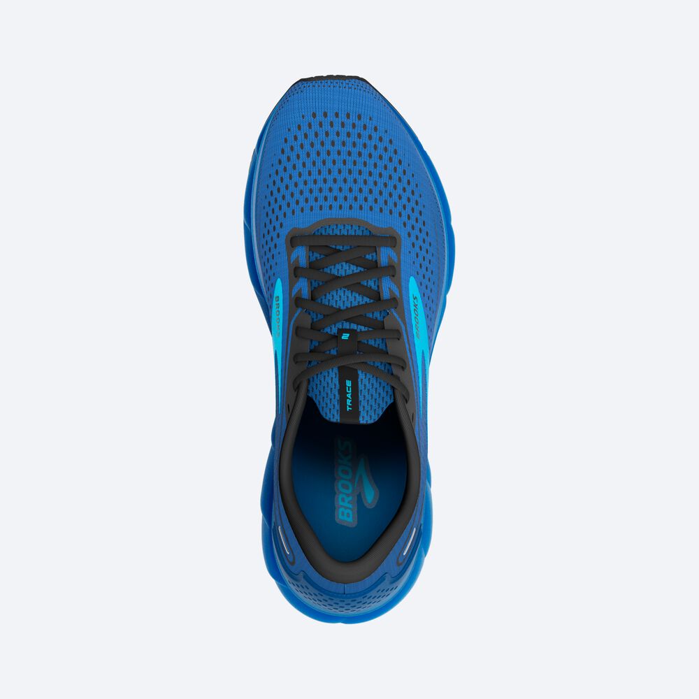 Brooks Trace 2 Férfi Futócipő Kék/Kék/Fekete | HU435297