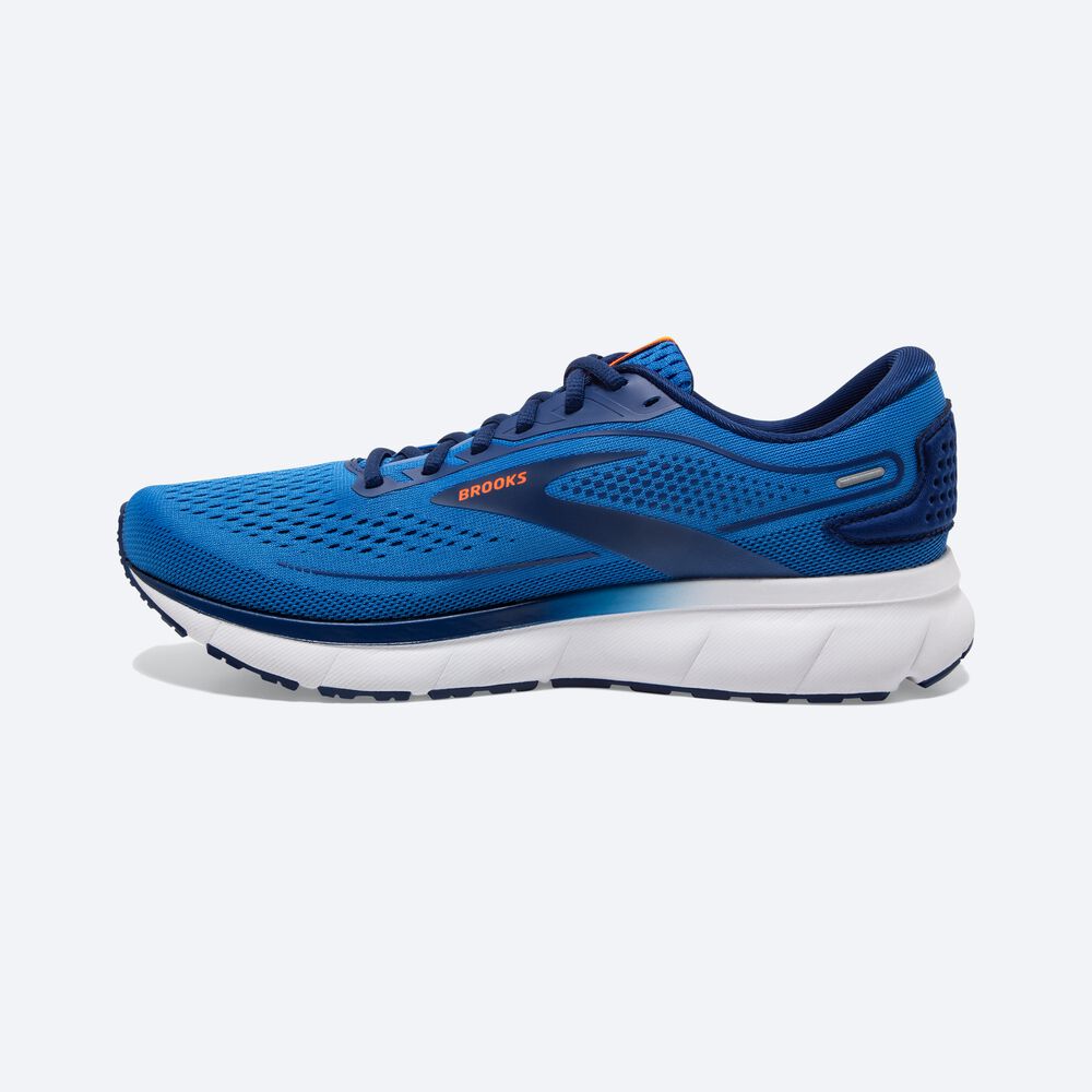 Brooks Trace 2 Férfi Futócipő Kék/Kék/Narancssárga | HU964708