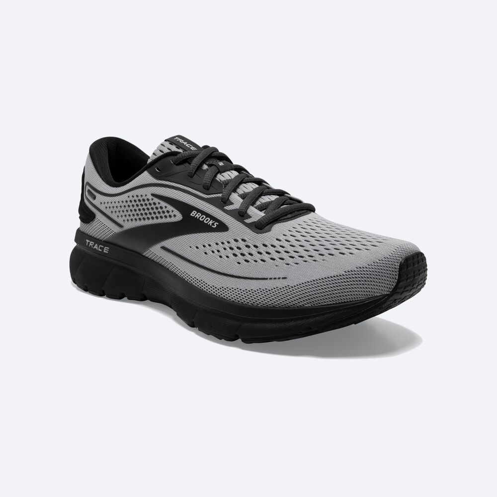 Brooks Trace 2 Férfi Futócipő Szürke/Fekete | HU459827