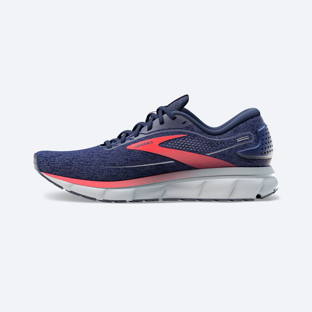 Brooks Trace 2 Férfi Futócipő Sötétkék/Szürke/Piros | HU184506