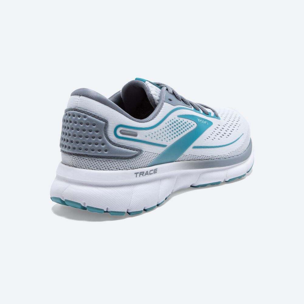 Brooks Trace 2 Női Futócipő Fehér/Szürke | HU683519