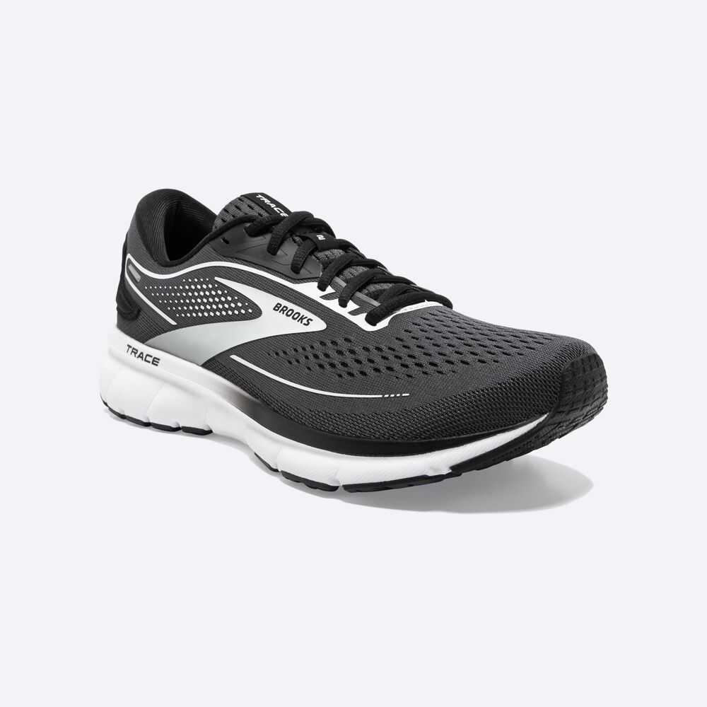 Brooks Trace 2 Női Futócipő Fekete/Fehér | HU948073