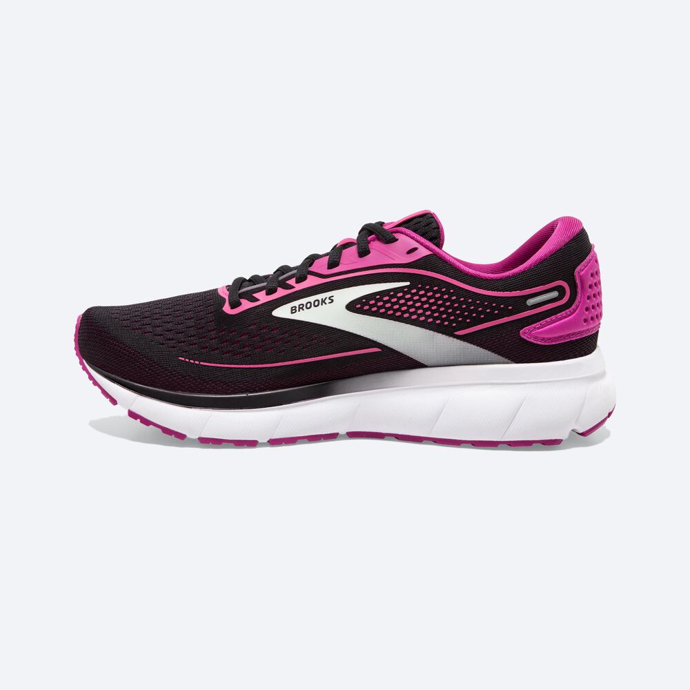 Brooks Trace 2 Női Futócipő Fekete/Fukszia/Rózsaszín | HU391054