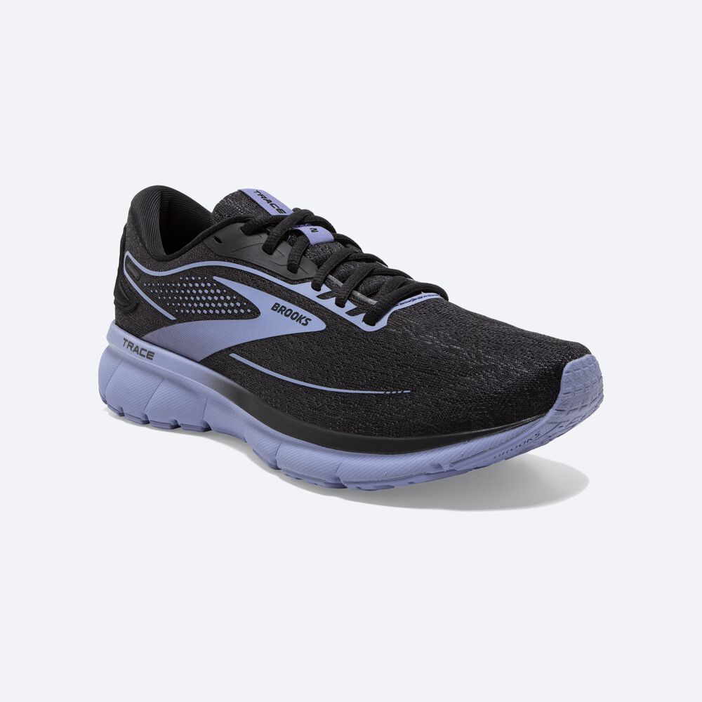 Brooks Trace 2 Női Futócipő Fekete/Lila | HU068531