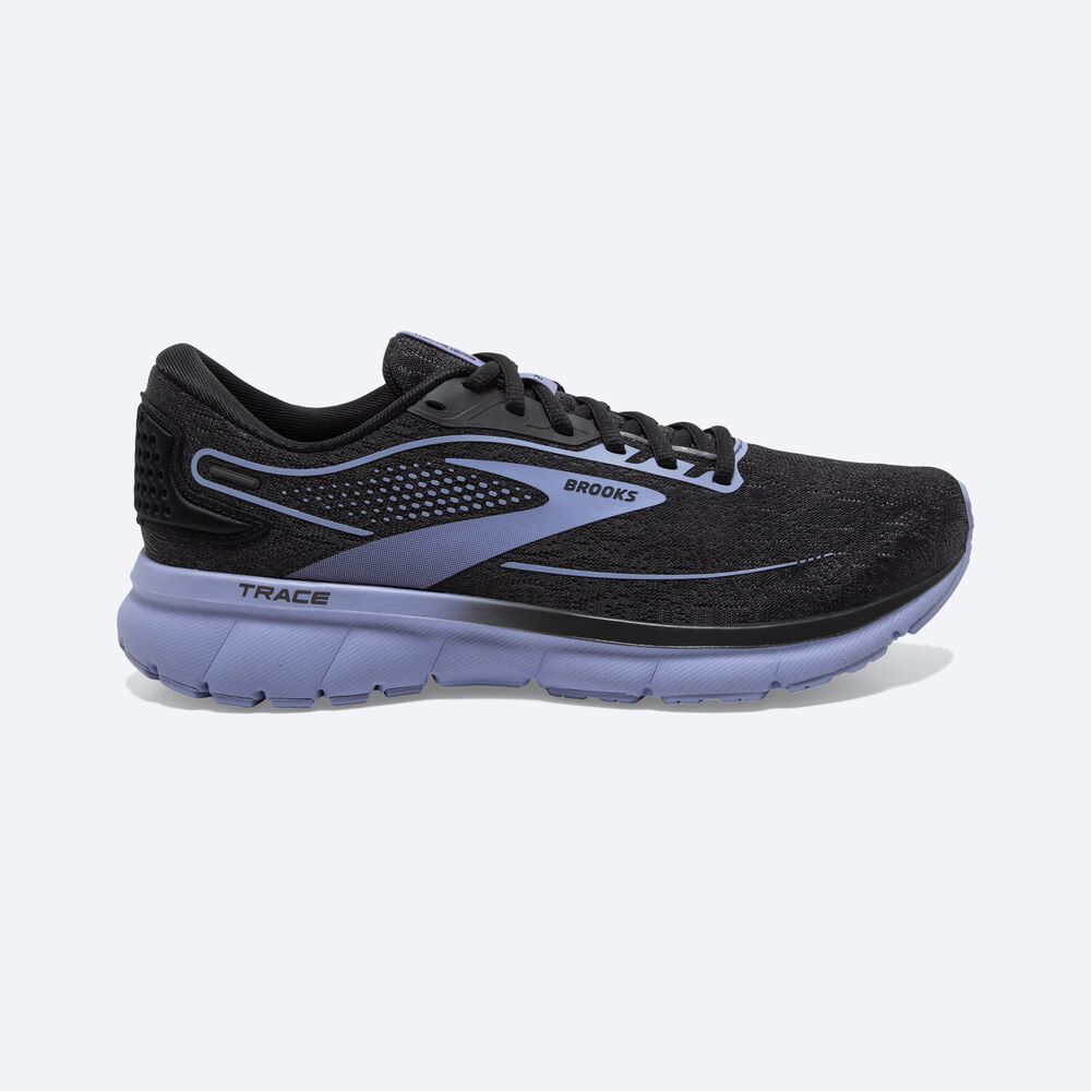 Brooks Trace 2 Női Futócipő Fekete/Lila | HU068531