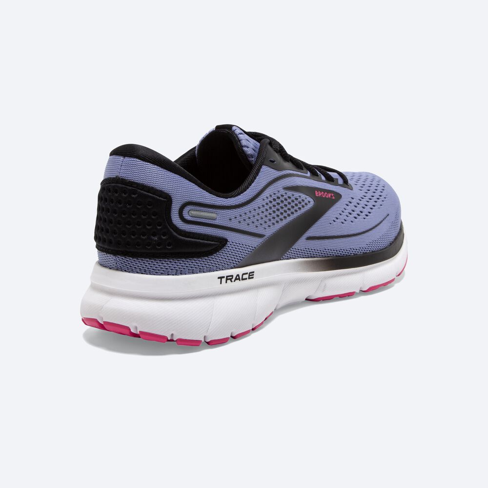 Brooks Trace 2 Női Futócipő Lila/Fekete/Rózsaszín | HU307918