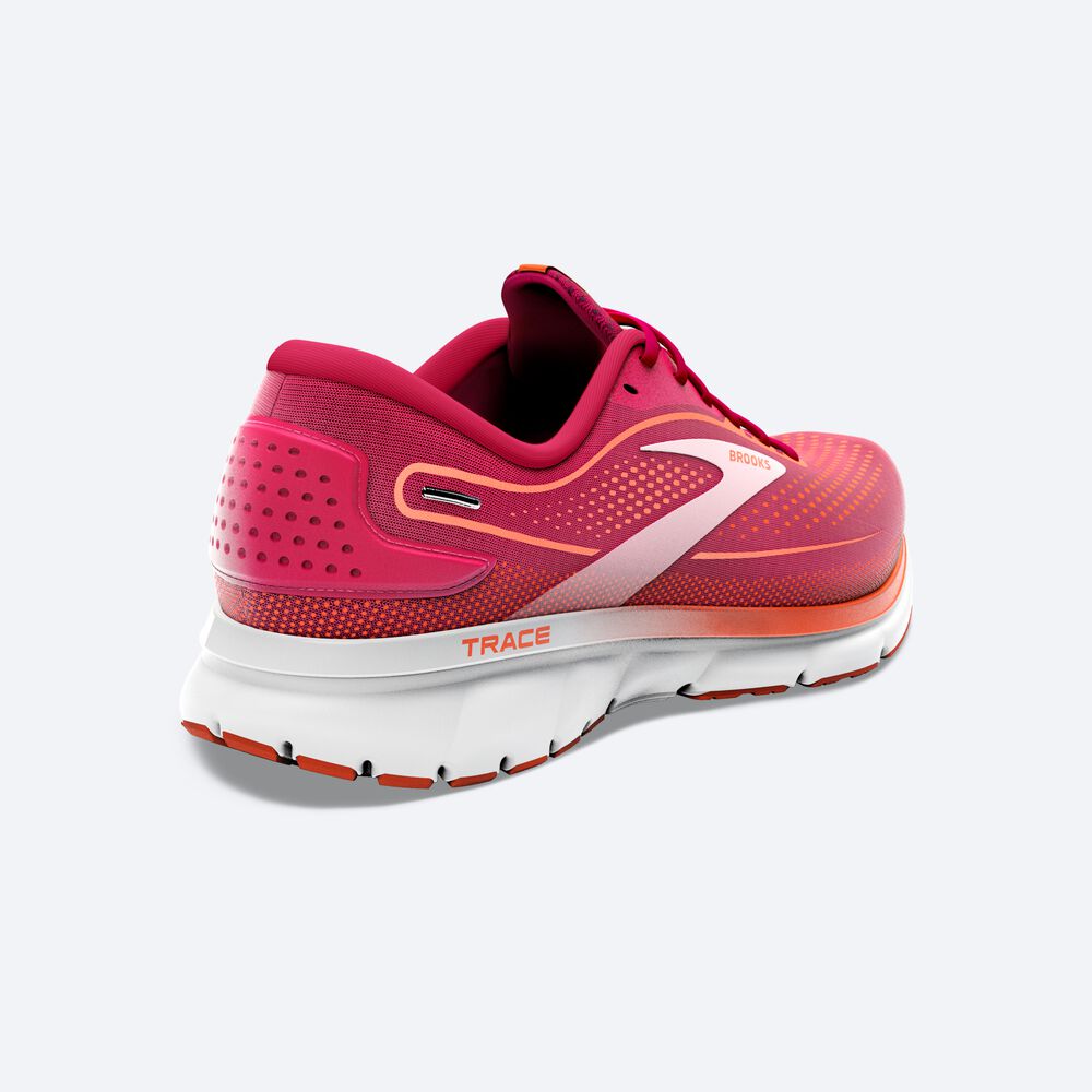 Brooks Trace 2 Női Futócipő Piros/Rózsaszín | HU936245